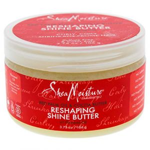 Shea Moisture Beurre Réparateur Éclat - Huile de Palme Rouge et Beurre de Cacao - 106 g