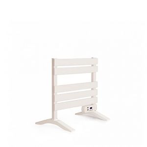 WARM TOWEL MINI - Porte-serviette électrique à suspendre ou à poser 150W-Blanc avec pieds- CREATE