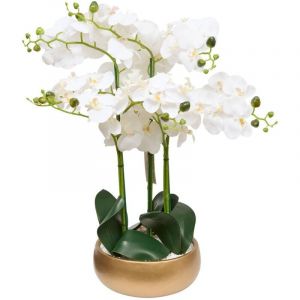 Atmosphera Fleurs articielles en pot Sanae H65cm créateur d'intérieur