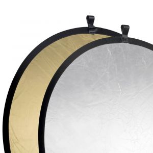 Image de Walimex Foldable Reflector gold/silver, Ø107cm