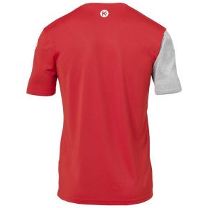 Kettler Core 2.0 S/s - Red / Dark Grey Melange - Taille L
