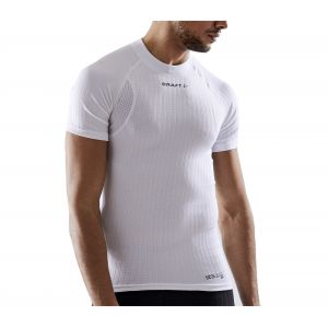 Craft Active Extreme X Haut Manches Courtes Col Ras-Du-Cou Homme, white L Maillots de corps
