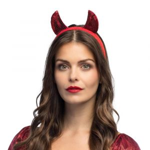 Ruedelafete Tiare cornes de diable Sequins