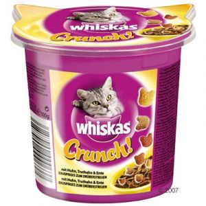 Whiskas Crunch poulet, dinde, canard pour chat - 100 g