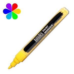 Image de Liquitex Marqueur Paint Markers, Fine 2mm, Jaune de cadmium moyen imitation