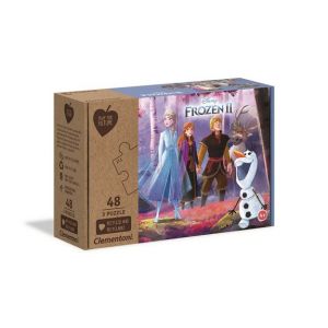 Clementoni Play For Future - Puzzles 3x48 pièces - La Reine des Neiges 2