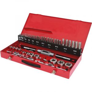 Image de KS Tools Coffret de tarauds et filières HSS Co, 54 pcs