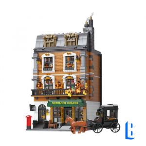 Jeux de construction - PANTASY - Sherlock Holmes Le Baker Street - 3085 pi&egrave;ces - Multicolore - &Agrave; monter soi-m&ecirc;me