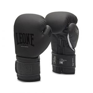 Gants de boxe Leone Black-14 oz-Noir-14 oz--14 oz-Noir--------------Noir-