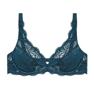 Triumph Soutien-gorge Triangle Armatures - Bleu - Couleur Bleu - Taille 95B