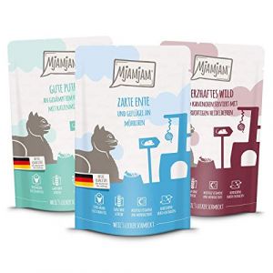 MjAMjAM Quetschie coffret de dégustation I 12x125g Pack mix 2