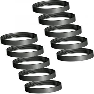 Monmobilierdesign Lot de 10 Joints en silicone Ø 60 mm pour poêle haute température