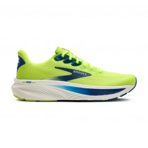 Brooks Chaussures Ghost 17 Medium vert citron bleu foncé - 42