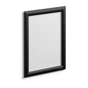 Durable Cadre clipsable en aluminium A4 - Pour l'affichage de vos documents - Fixation adhésive et vis inclus - 1 pièce
