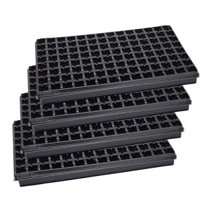 Garronda Bac &agrave; Semis, Plateau de Semis 112 Cellules, Mini Serre Interieur pour Germination et Culture, Plaque de semis id&eacute;al pour Potager, Bac de