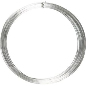 Image de Creotime Fil aluminium - Argent - 1 mm x 16 m