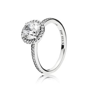 Pandora Promo : Bague 196250CZ - Bague Élégance Classique Femme