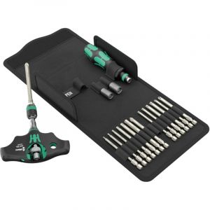 Wera 05136072001 Kraftform Kompakt 400 RA SHK Set 1, 19 pièces