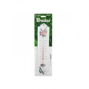 Bradas Métal 30cm Fenêtre Extérieure Thermomètre 25/50C Traditionnel Mesure Température