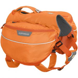 Image de Ruffwear Sac de randonnée pour chien, Chiens de très petite taille, Taille ajustable, Taille: XS, Orange (Orange Poppy), Approach Pack, 50102-801S1