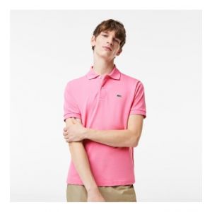 Lacoste Polo droit maille piquée L1212 Rose Clair - Taille L;M;S;XL;XS;2XL