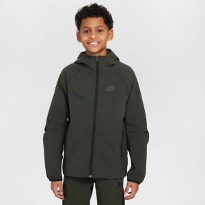 Nike Sportsweat Tech Woven Full Zip Jacket Unisex Coupe-vents vert Taille 158 Vêtements - Couleur vert - Taille 158