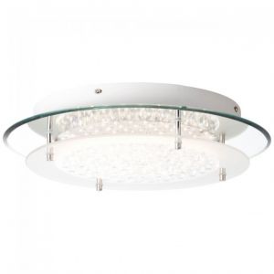 Brilliant AG Applique Plafonnier JOLENE 1x16W Led Chrome-transparent