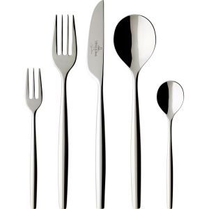 Image de Villeroy & Boch MetroChic Ménagère 30pcs. Gris