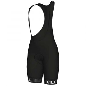 Ale Women's Bibshorts Solid Traguardo - Pantalon de cyclisme taille XS, noir