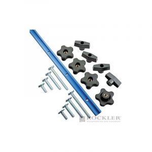 Rockler Kit rail universel T-Track, 17 pcs - 679127