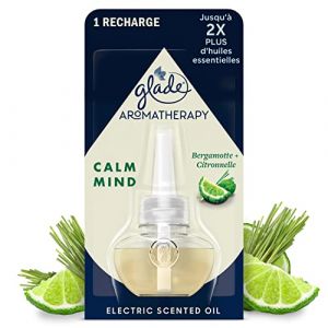 Image de Glade Diffuseur Electrique Désodorisant Parfum Bergamote Et Citronelle - Le Flacon De 20ml