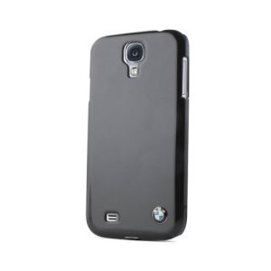 BMW BMHCS4SB - Coque rigide en cuir pour Samsung Galaxy S4