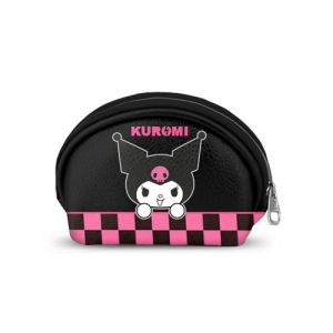 Karactermania Porte-Monnaie Ovale Casual Unisex Kids Porte-Monnaie Ovale Casual, Multicolore Kuromi, Taille Unique