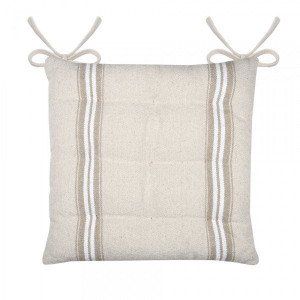 Homemaison Coussin de chaise Montauban Blanc
