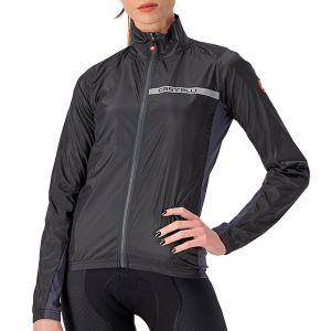 Castelli Women's Squadra Stretch Jacket - Veste de cyclisme taille XL, noir