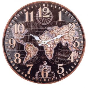 Signes Grimalt Mur Corloge Adorno MONTRES NOIR MUR MUR 4X41X41CM 23869