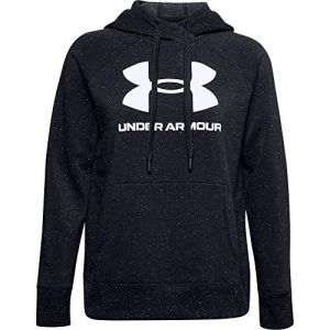 Under Armour Sweat a capuche rival fleece logo noir femme xs
