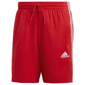 Image de Adidas Short à 3 bandes AEROREADY Essentials Chelsea Rouge, pointure Medium - Rouge - Taille Medium