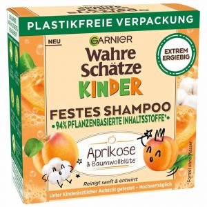 Garnier Shampoing Solide Abricot & Fleur de Coton pour Enfants