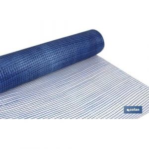 Rouleau de 1 x 10 m maille en fibre de verre 10 x 10 mm