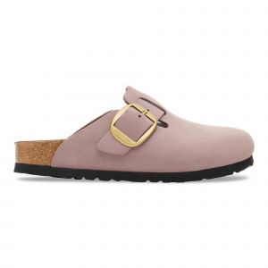 Birkenstock Sandales en cuir nubuck à grosse boucle Boston