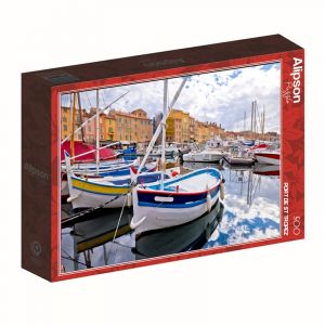 Puzzle de 500 pièces Alipson Puzzle Port Saint Tropez