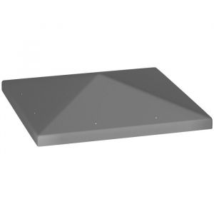 Outsunny Toile de rechange tonnelle barnum 3 x 3 m polyester haute densit&eacute; UPF30+ anthracite