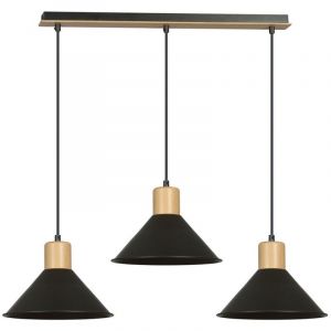 Suspension Reven, Noir, 86x100x25 Cm
