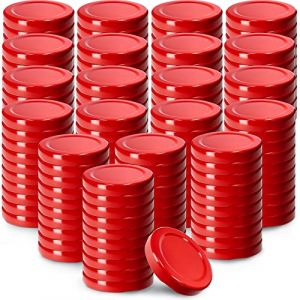Kadax - 200x couvercles Fi 53 pour bocaux, bouteilles, bouchons pour bocaux