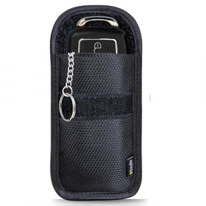 Exosfer - Etui Anti RFID et Ondes pour Cl&eacute; de Voiture - Pochette Ripstop Small