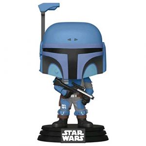 Image de Funko Figurine Pop Star Wars The Mandalorian Death Watch Flashback Blue