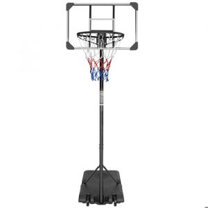 Libert&eacute; - Panier de basket-ball sur Pied avec base de lestage sur roulettes hauteur r&eacute;glable