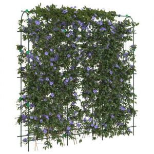 VidaXL Treillis de jardin pour plantes grimpantes 3 pcs forme en U treillis de jardin pour plantes grimpantes treillis de 3281502