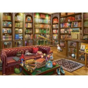 Ravensburger Puzzle 1000 pièces : La salle de lecture